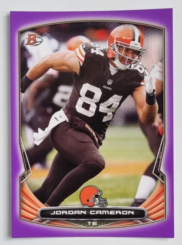 2014 Bowman Purple #V72 Jordan Cameron