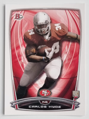 2014 Bowman #R14 Carlos Hyde RC