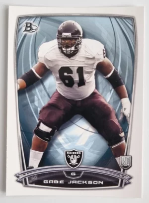 2014 Bowman #R17 Gabe Jackson RC