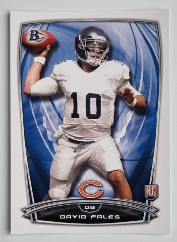 2014 Bowman #R20 David Fales RC