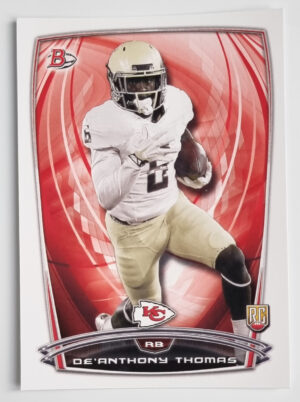2014 Bowman #R38 De'Anthony Thomas RC