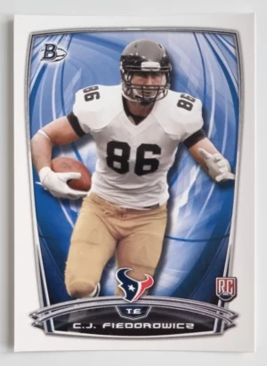 2014 Bowman #R72 C.J. Fiedorowicz RC