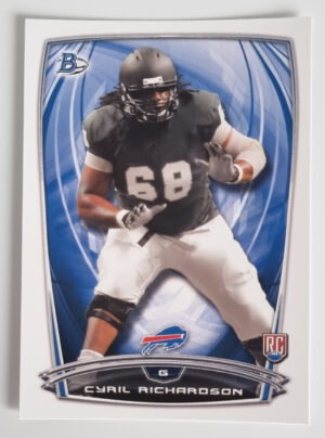 2014 Bowman #R89 Cyril Richardson RC