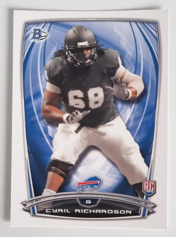 2014 Bowman #R89 Cyril Richardson RC
