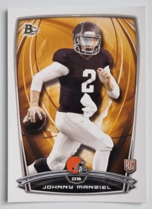 2014 Bowman #R9 Johnny Manziel RC