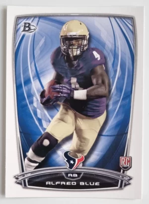 2014 Bowman #R98 Alfred Blue RC