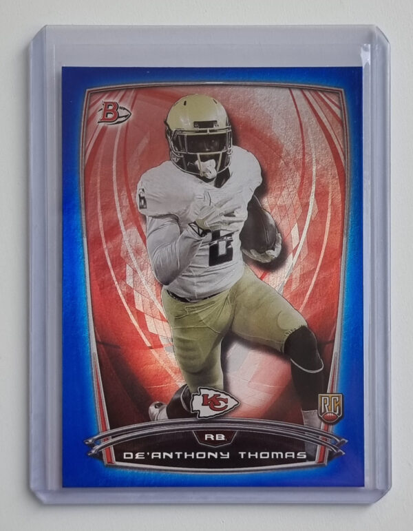 2014 Bowman Rainbow Blue #R38 De'Anthony Thomas