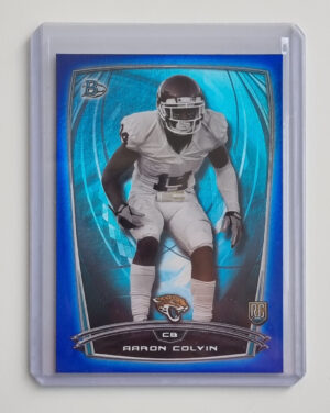 2014 Bowman Rainbow Blue #R96 Aaron Colvin