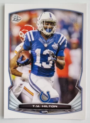 2014 Bowman #V10 T.Y. Hilton