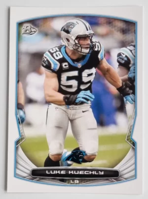 2014 Bowman #V19 Luke Kuechly