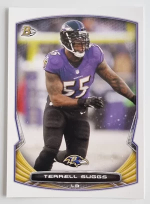 2014 Bowman #V25 Terrell Suggs