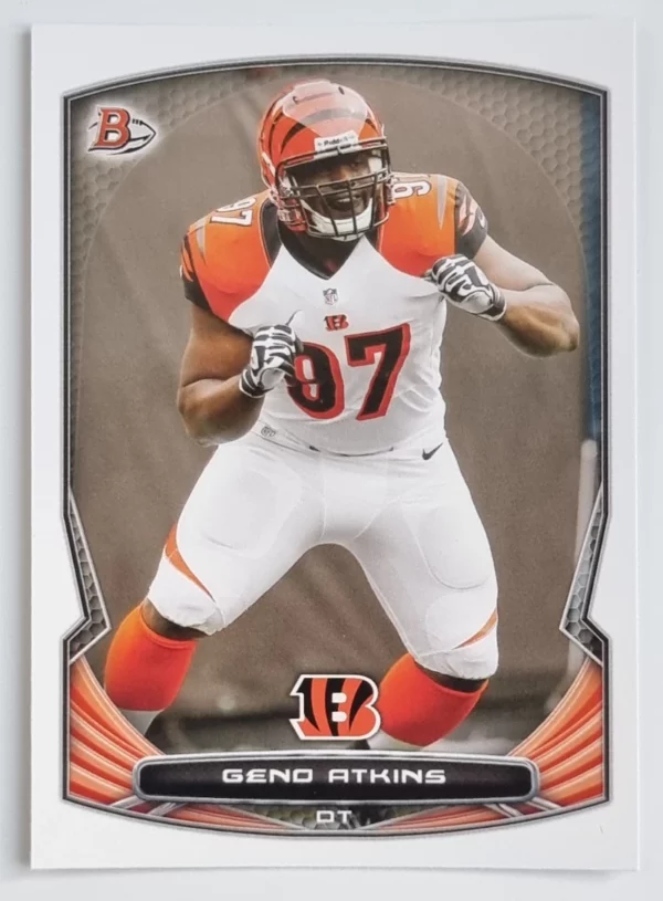 2014 Bowman #V97 Geno Atkins