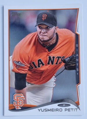 2014 Topps #127 Yusmeiro Petit