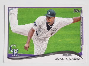 2014 Topps #13 Juan Nicasio