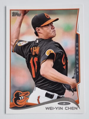 2014 Topps #138 Wei-Yin Chen