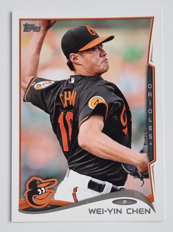2014 Topps #138 Wei-Yin Chen