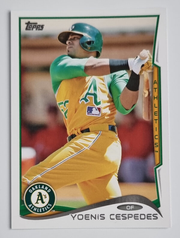 2014 Topps #14A Yoenis Cespedes