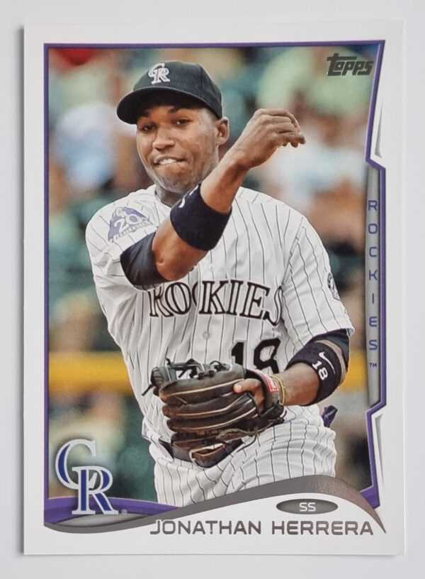2014 Topps #152 Jonathan Herrera
