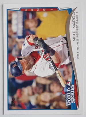 2014 Topps #22 Mike Napoli WS