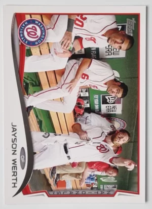 2014 Topps #228A Jayson Werth