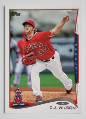 2014 Topps #257 C.J. Wilson
