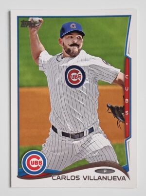 2014 Topps #272A Carlos Villanueva