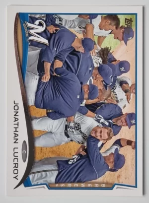 2014 Topps #285 Jonathan Lucroy