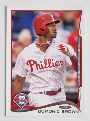 2014 Topps #296 Domonic Brown