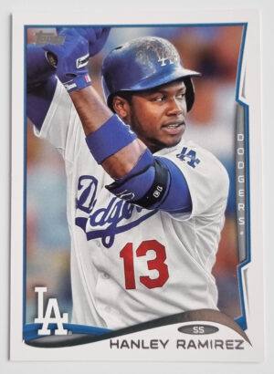 2014 Topps #314A Hanley Ramirez