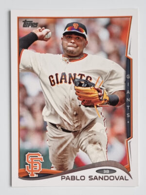 2014 Topps #327 Pablo Sandoval