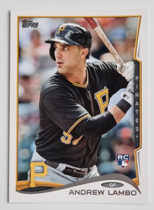 2014 Topps #54 Andrew Lambo RC