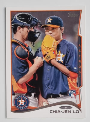 2014 Topps #55 Chia-Jen Lo RC