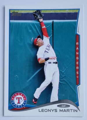 2014 Topps #82A Leonys Martin