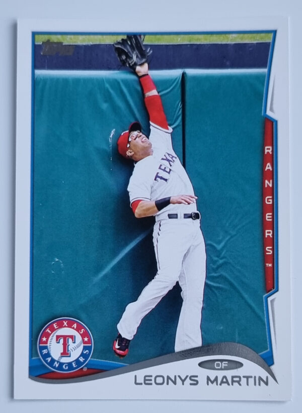 2014 Topps #82A Leonys Martin