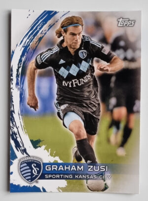 2014 Topps MLS #120A Graham Zusi/Black jersey