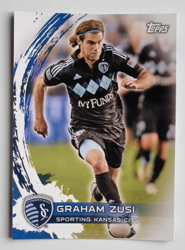 2014 Topps MLS #120A Graham Zusi/Black jersey