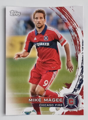 2014 Topps MLS #1A Mike Magee/Red jersey