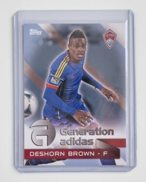 2014 Topps MLS Generation Adidas #GADB Deshorn Brown