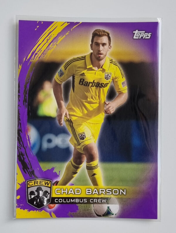 2014 Topps MLS Purple #172 Chad Barson
