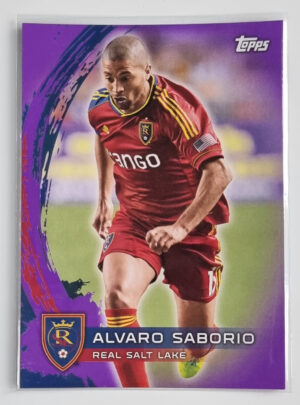2014 Topps MLS Purple #67 Alvaro Saborio
