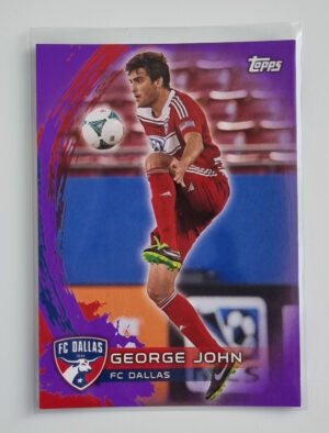 2014 Topps MLS Purple #92 George John