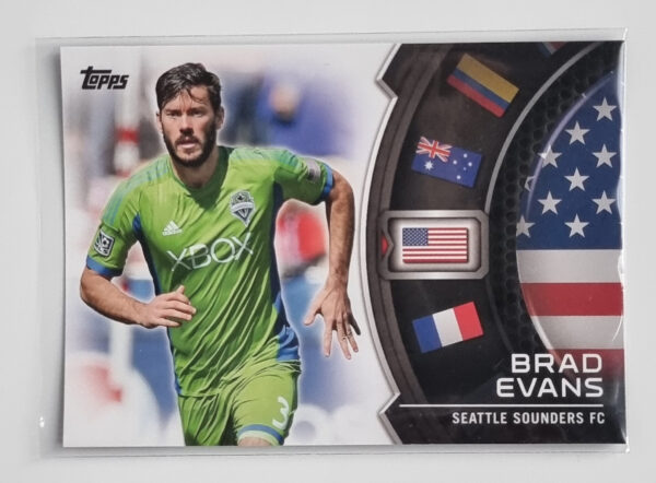 2014 Topps MLS Worlds Stage #WSBE Brad Evans