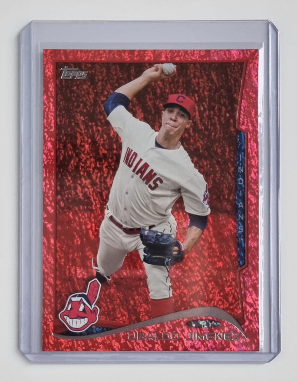 2014 Topps Red Foil #216 Ubaldo Jimenez