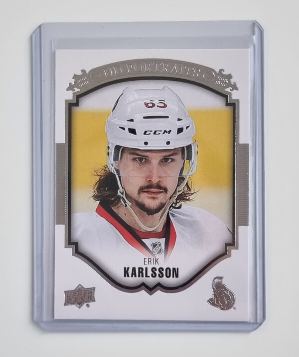 2015-16 Upper Deck UD Portraits #P16 Erik Karlsson