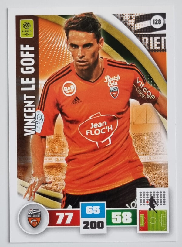 2016-17 Adrenalyn XL Ligue 1 #128 Vincent Le Goff