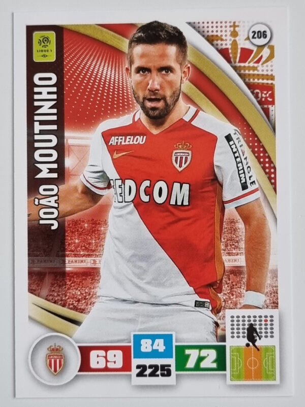 2016-17 Adrenalyn XL Ligue 1 #206 Joao Moutinho