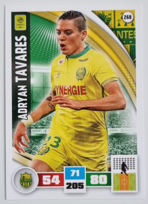 2016-17 Adrenalyn XL Ligue 1 #268 Adryan Tavares