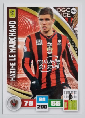 2016-17 Adrenalyn XL Ligue 1 #273 Maxime Le Marchand
