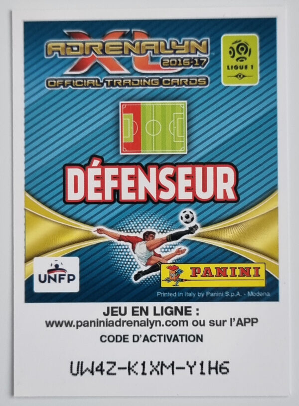 2016-17 Adrenalyn XL Ligue 1 #273 Maxime Le Marchand – Image 2