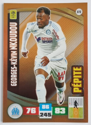 2016-17 Adrenalyn XL Ligue 1 #372 Georges-Kevin Nkoudou/Pepite